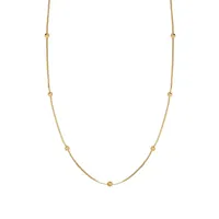 Bañado en oro Collar de moda para mujeres