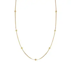 TIOZONEY - Bañado en oro Collar de moda para mujeres
