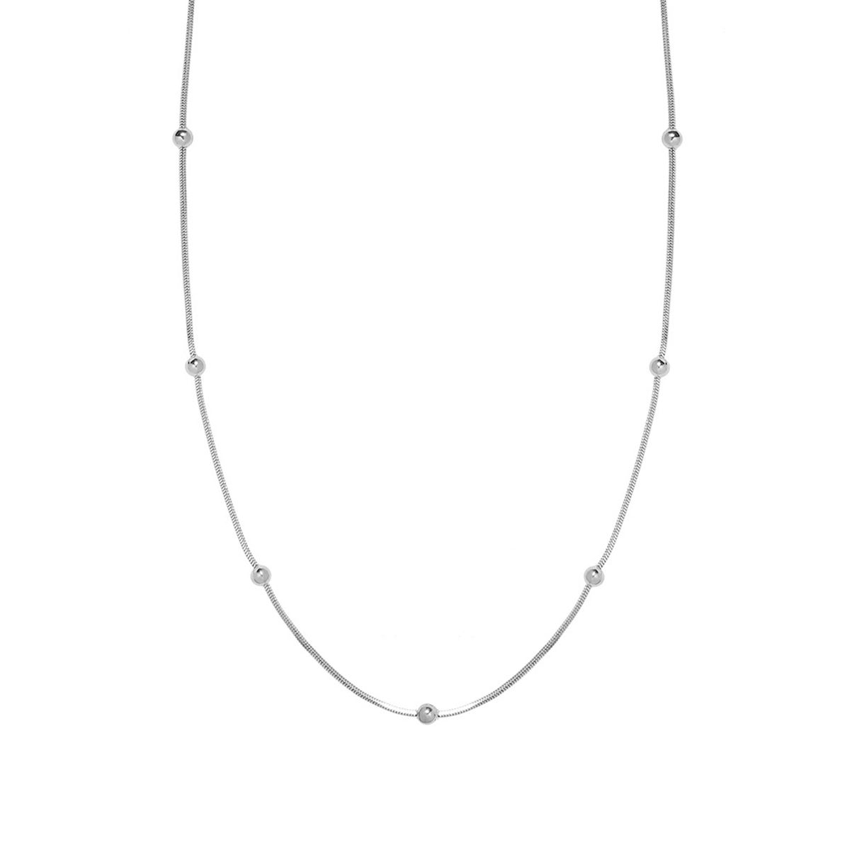 TIOZONEY - Collar bañado en Plata 925 para mujer