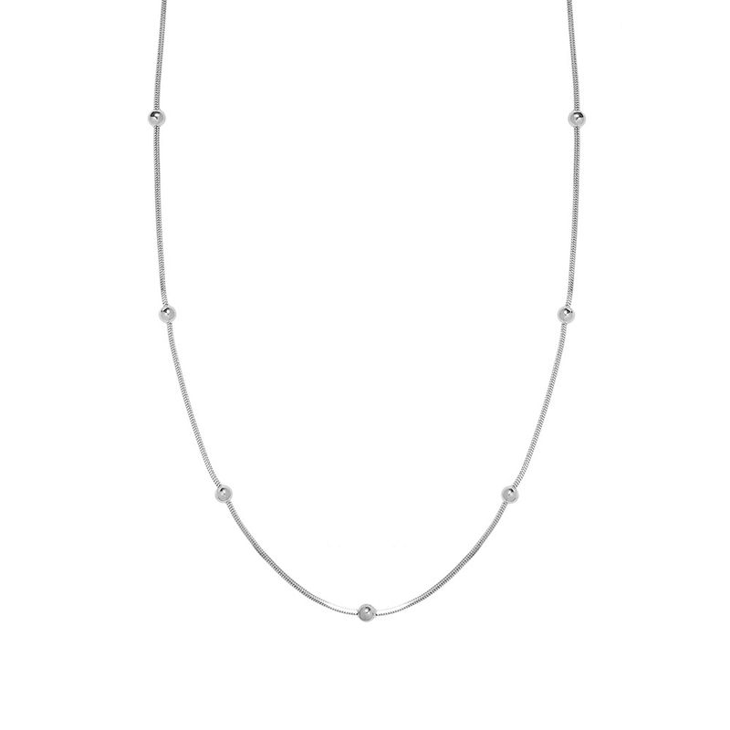 TIOZONEY - Collar bañado en Plata 925 para mujer