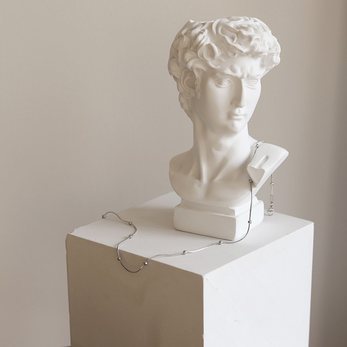 TIOZONEY - Collar bañado en Plata 925 para mujer