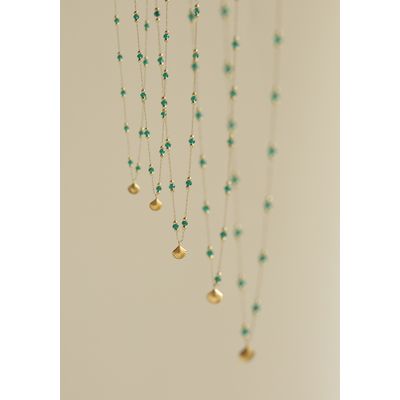 Imagen 2 del producto Bañado en oro Collar de moda para mujeres