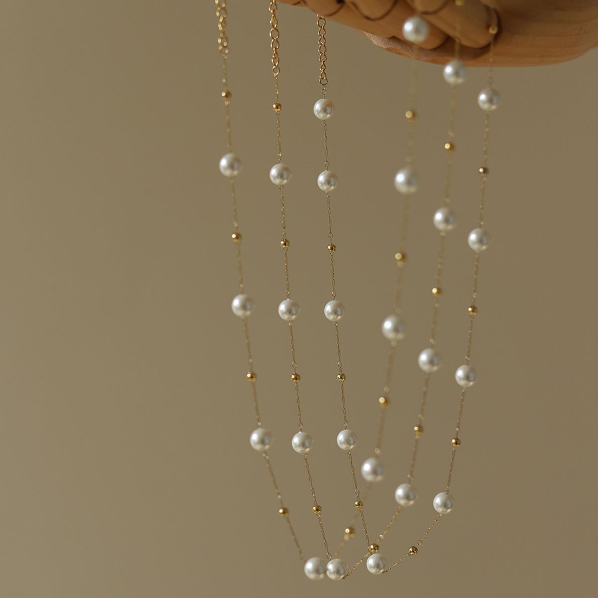 TIOZONEY - Bañado en oro Collar de moda para mujeres