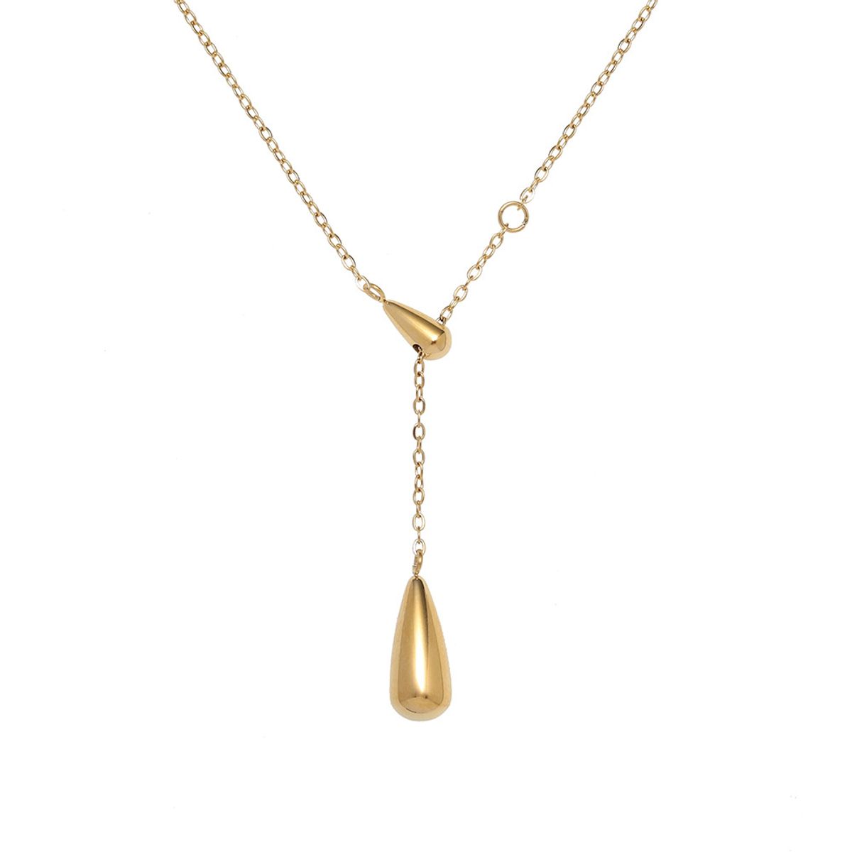 TIOZONEY - Bañado en oro Collar de moda para mujeres