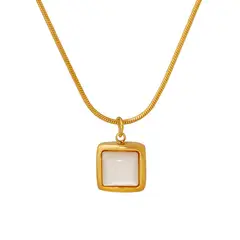 TIOZONEY - Collar colgante para mujer