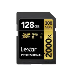 LEXAR - TARJETA SD PROFESSIONAL 2000X 128GB V90