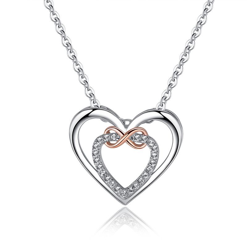 TIOZONEY - Collar bañado en Plata 925 para mujer