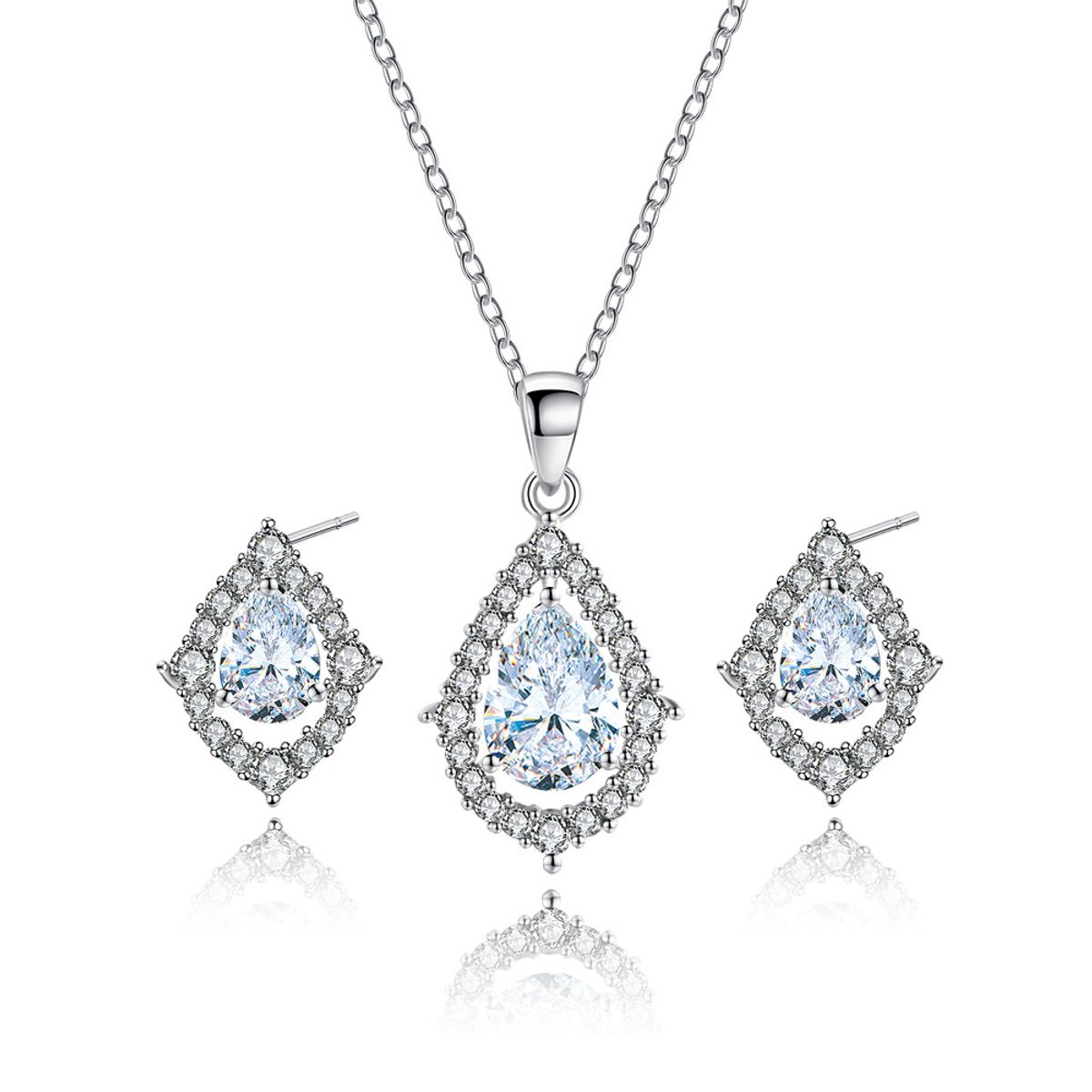 TIOZONEY - Collar bañado en Plata 925 para mujer