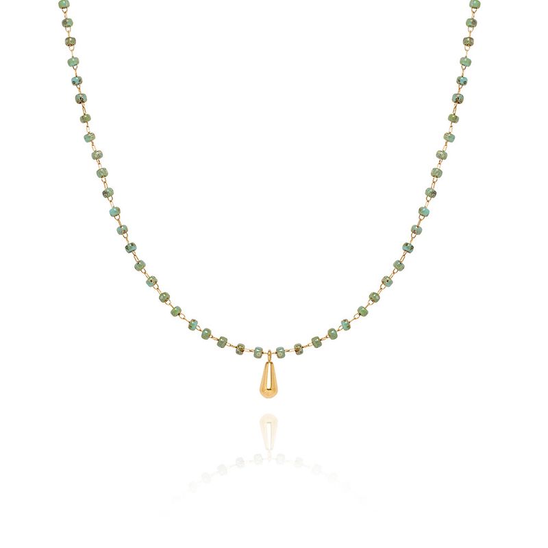 TIOZONEY - Collar bañado en Plata 925 para mujer