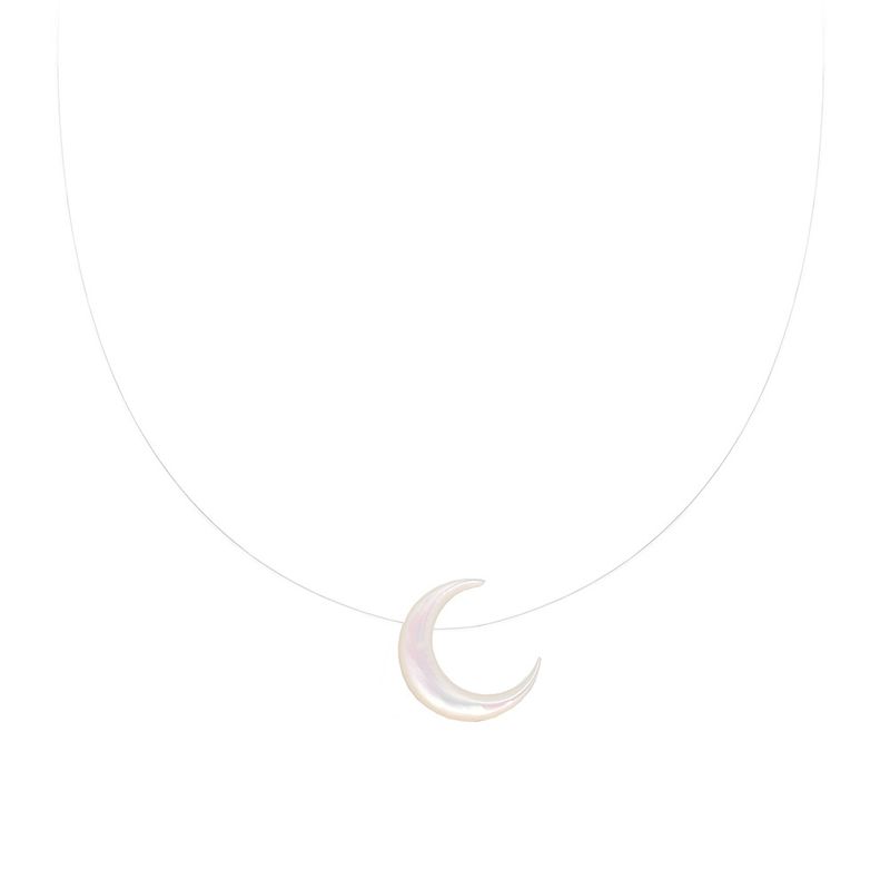 TIOZONEY - Collar bañado en Plata 925 para mujer