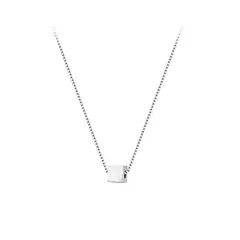 TIOZONEY - Collar con colgante cuadrado