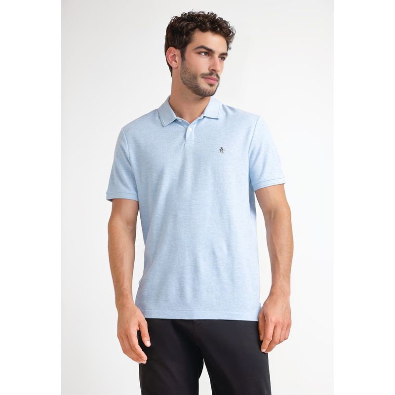 ORIGINAL PENGUIN - Polera Hombre Polo Celeste Original Penguin