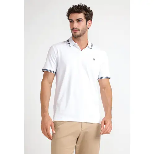 ORIGINAL PENGUIN - Polera Hombre Polo Blanco