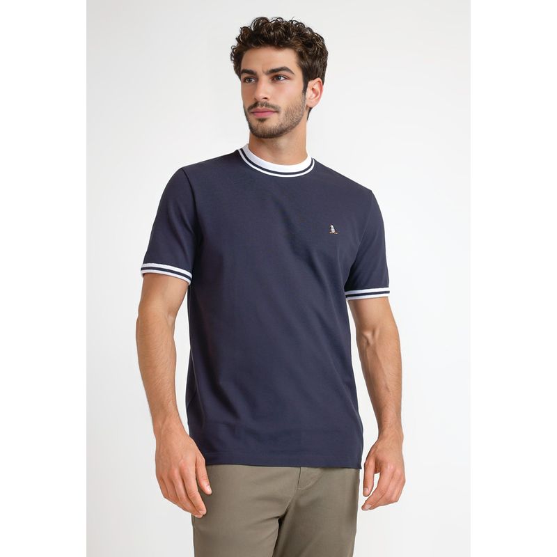 ORIGINAL PENGUIN - Polera Hombre Navy Original Penguin