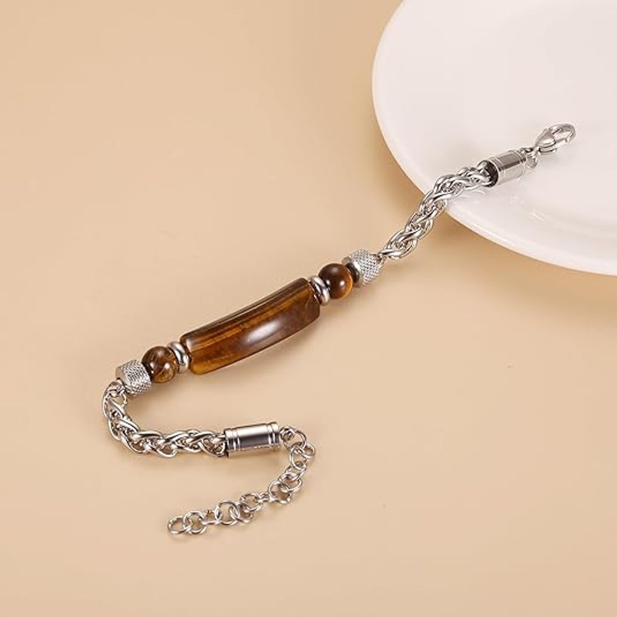 TIOZONEY - Pulsera de  para hombres