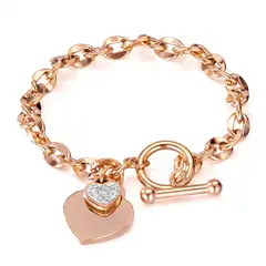 TIOZONEY - Pulsera de acero inoxidable