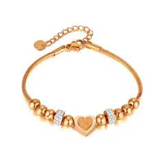 TIOZONEY - Pulsera de acero inoxidable