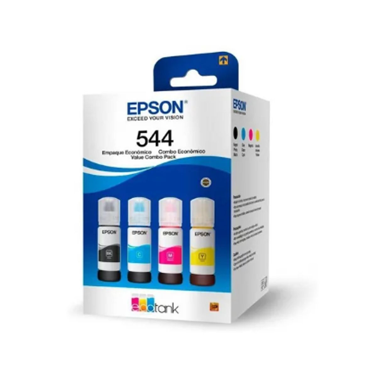 EPSON - PACK TINTA EPSON ORIGINAL T544 L3110 L3150 L3210 L3250 L5190