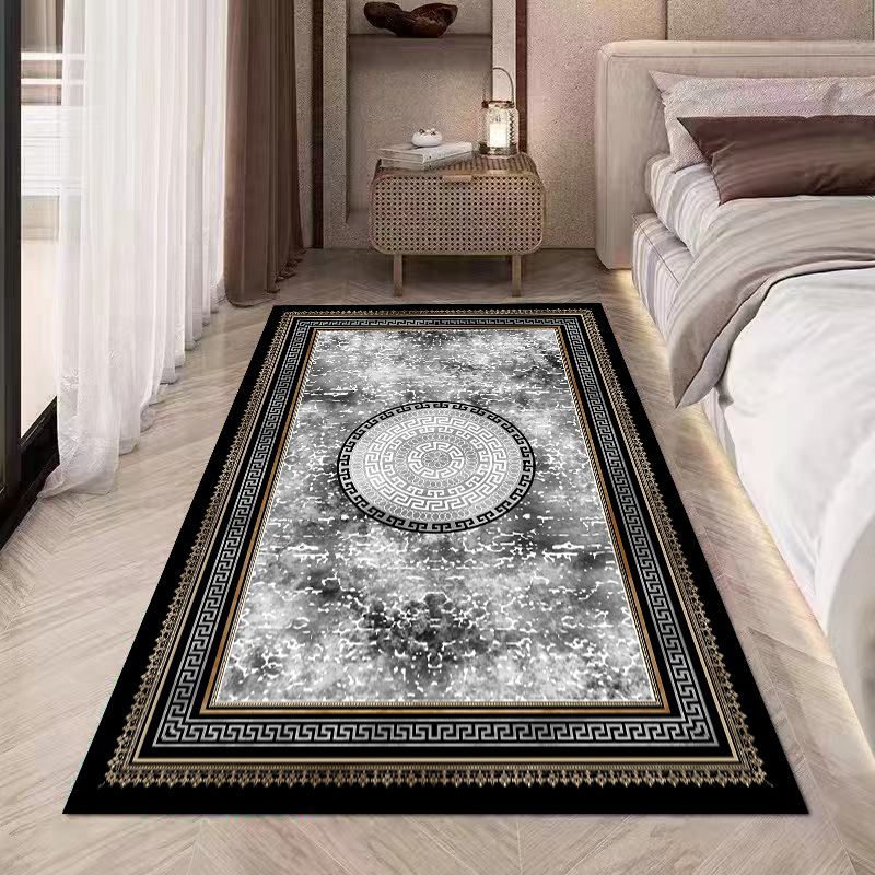GENERICO - ALFOMBRAS LISAS PARA PASILLOS SIN PELOS CON DISEÑOS TRIDIMENSIONALES