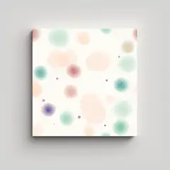 GENERICO - Pinturas Decorativas Con Fondo Tenue De Luz Difusa 50x50 Cm