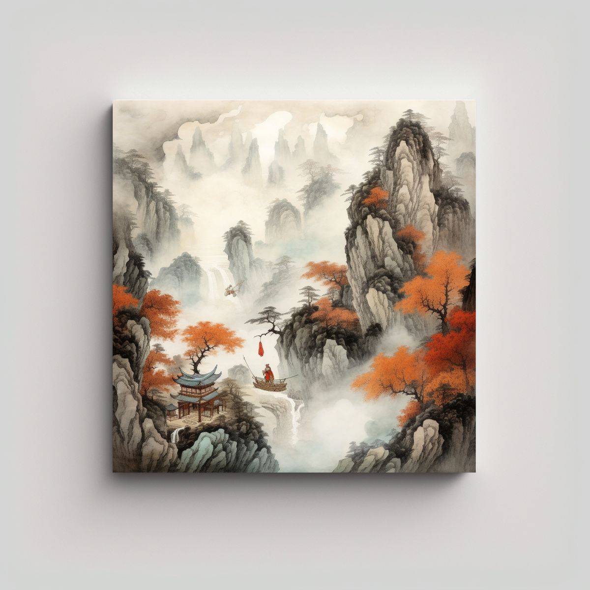 GENERICO - Pinturas Decorativas Encontrando Alma Gemela En 60x60 Cm