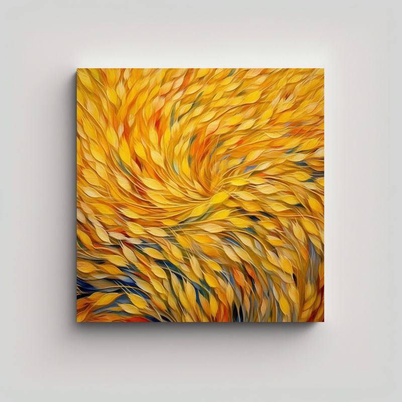 GENERICO - Patrón Abstracto Continuo De Textura De Pintura 90x90 Cm