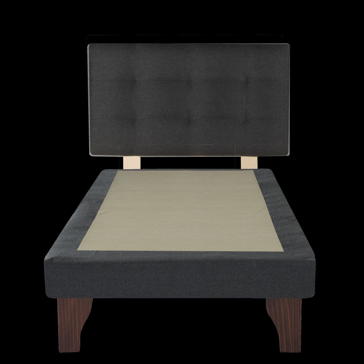 GAEX - BASE CON RESPALDO 1 PLAZA 90X190 CM