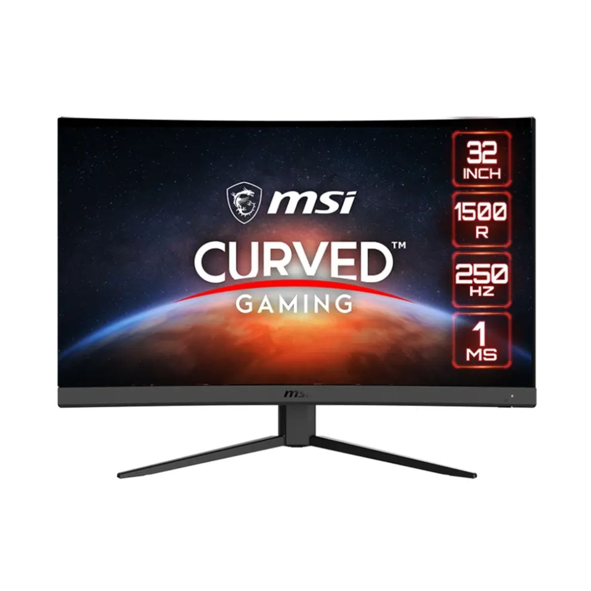 MSI - Monitor Gamer MSI G32C4X, 32″ FHD Curvo 1500R, 250 Hz, VA, HDR