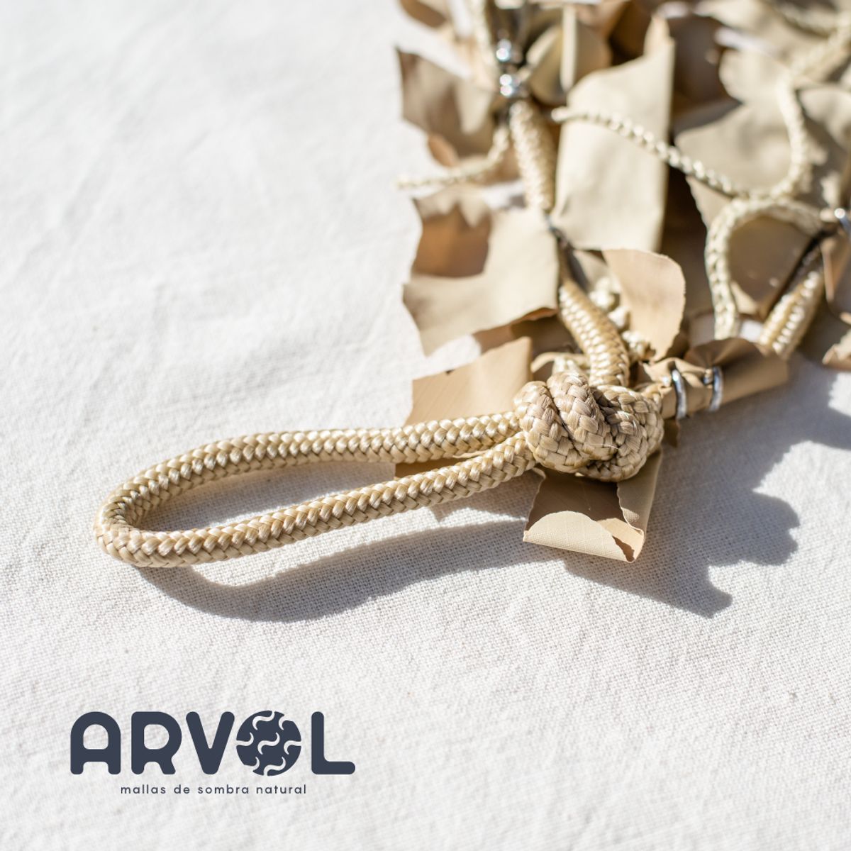 CAMONET - Malla de Sombreo Natural ARVOL 3x4 Desert