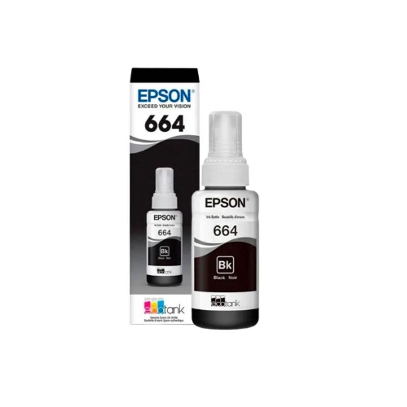 EPSON - TINTA NEGRA EPSON ORIGINAL T664