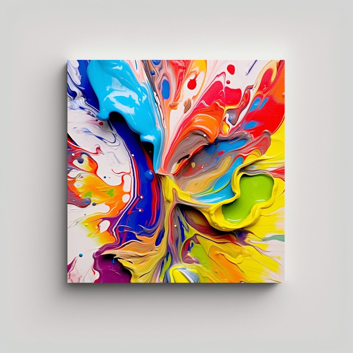 GENERICO - Cuadro Decorativo Moderno Para Cocina Amor 90x90 Cm