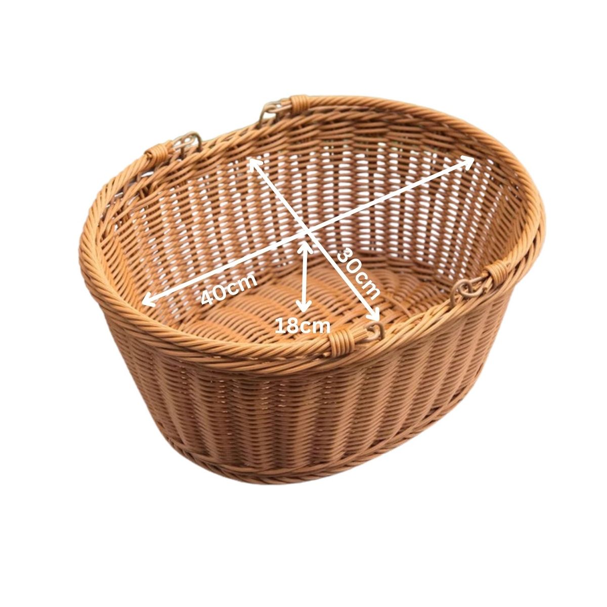 HOMESTAR - Cesta de Mimbre para Picnic 28L