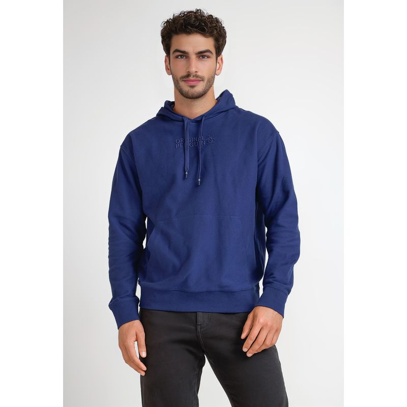 ORIGINAL PENGUIN - Poleron Hombre Hoodie Azul Original Penguin