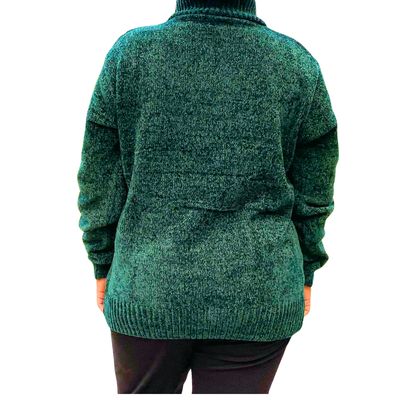 Imagen 2 del producto Sweater Mujer Cuello Alto Chenil Otoño Invierno Colores 611