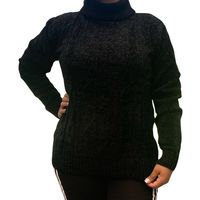 Sweater Mujer Cuello Alto Chenil Otoño Invierno Colores 611