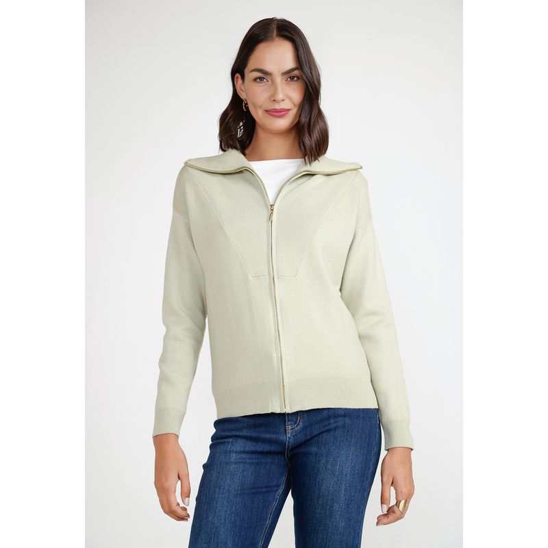 CANADIENNE - Polerón Mujer Lucia Verde Canadienne