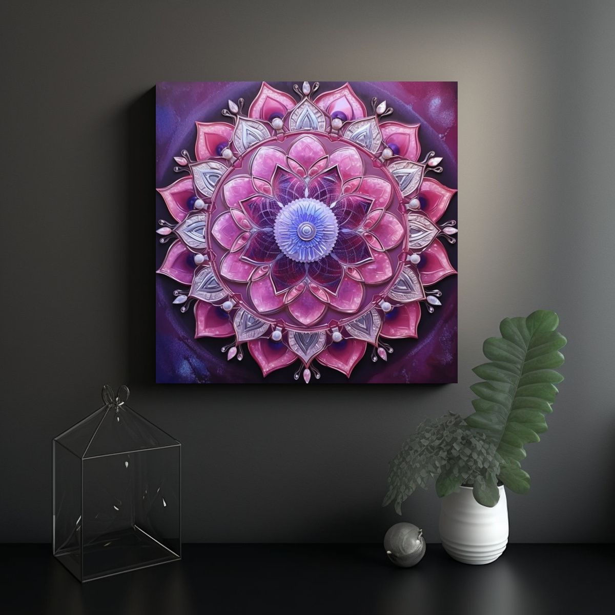GENERICO - Pinturas Decorativas En Lienzo De Tela Para 60x60 Cm