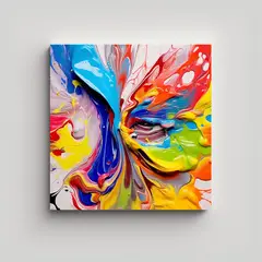 GENERICO - Pinturas Decorativas Para El Hogar Con Amor Y 90x90 Cm