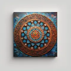 GENERICO - Pinturas Decorativas Con Temática Estrellada Y 50x50 Cm