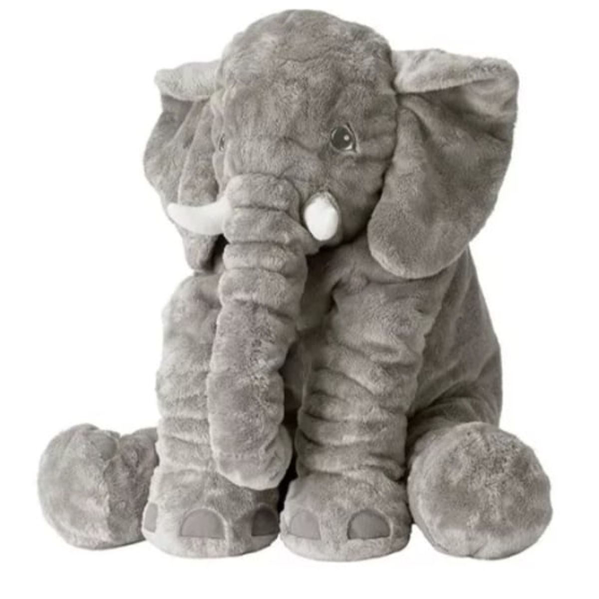 GENERICO - Peluche Gigante Elefante Gris