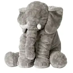 GENERICO - Peluche Gigante Elefante Gris