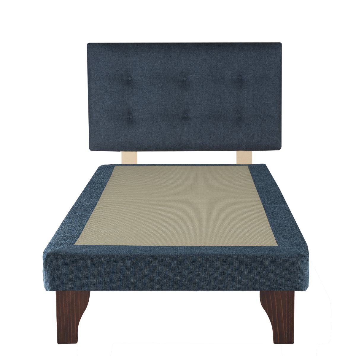 GAEX - BASE CON RESPALDO 1 PLAZA 90X190 CM