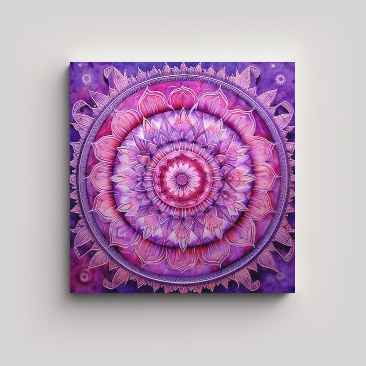 GENERICO - Pinturas Decorativas Inspiradas En Mandalas 50x50 Cm