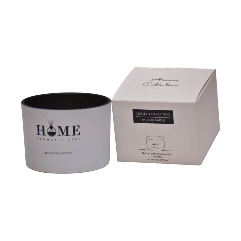 WAKESHOME - Vela Aromatica Cera De Soja De Lujo Vidrio 300grs