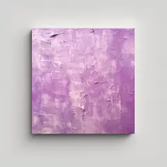 GENERICO - Cuadro De Decoración En Tono Lila Claro 50x50 Cm