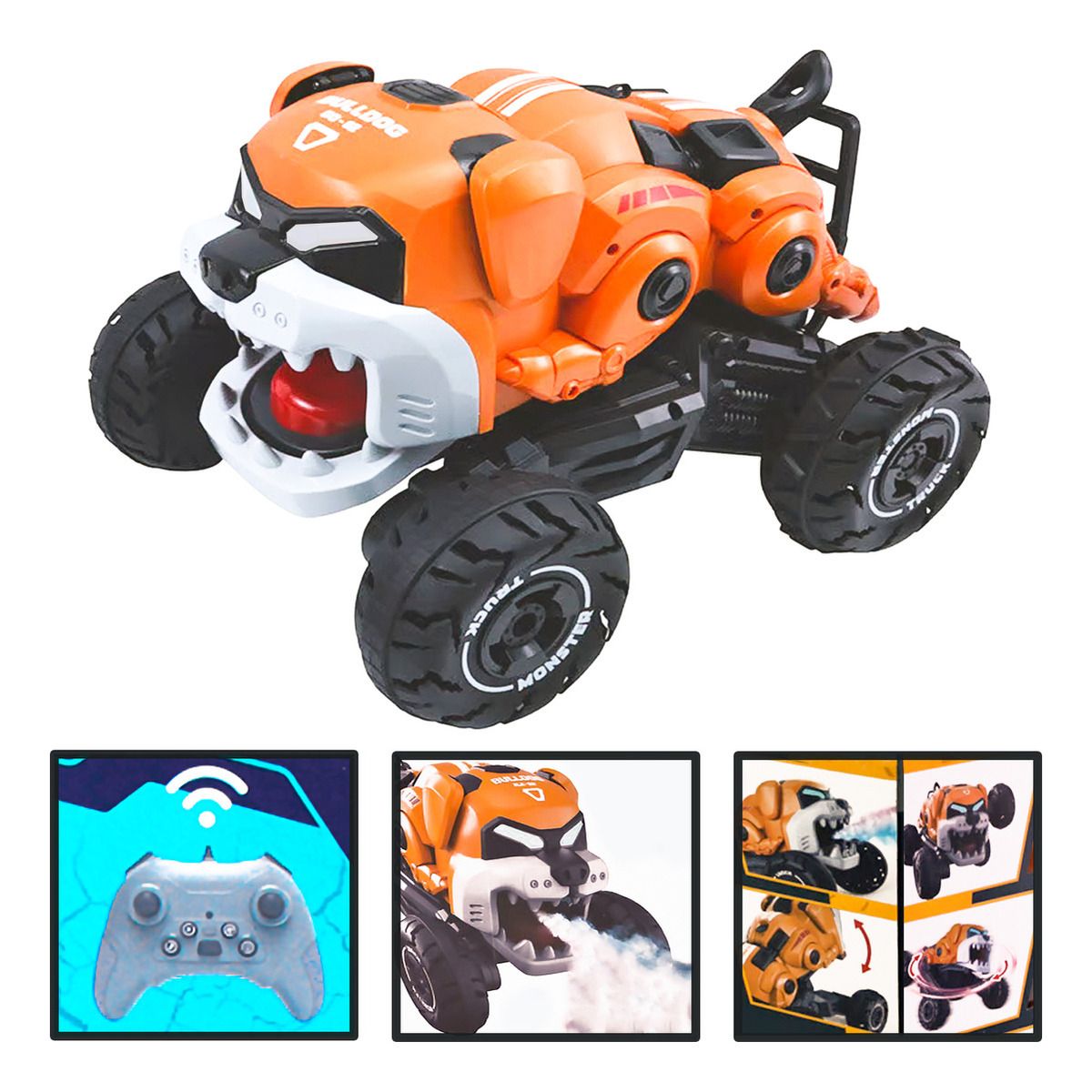 IPLAY - Auto Control Remoto Offroad Perro Robot Acrobatico 360