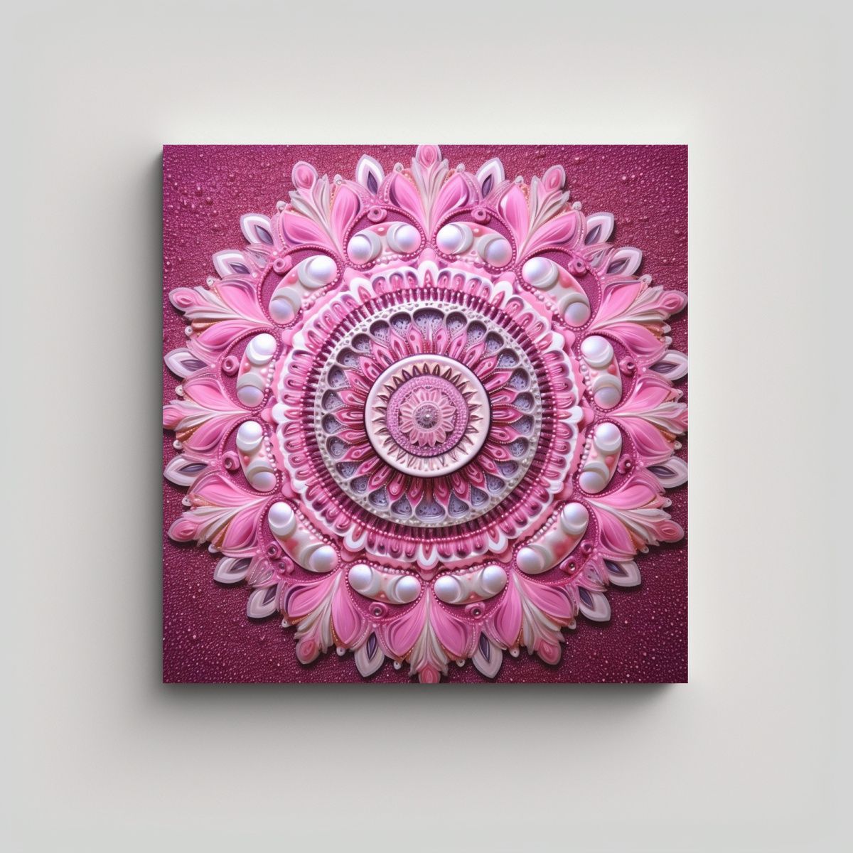 GENERICO - Cuadros Decorativos Canva Tonos Visual 90x90 Cm