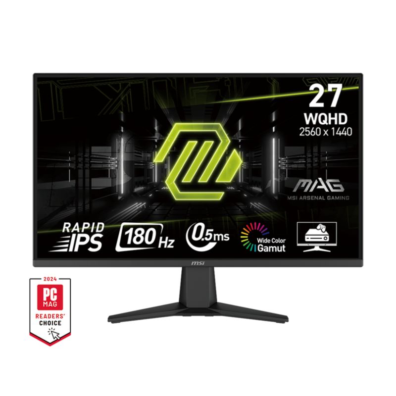 MSI - Monitor Gamer MSI MAG 275QF 27” 2K WQHD 180Hz IPS 05ms