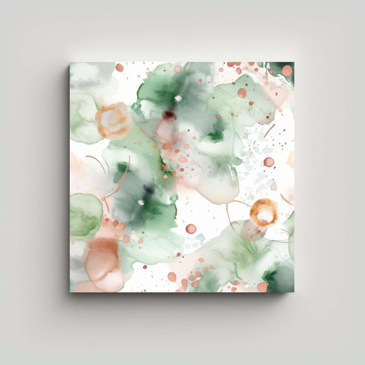 GENERICO - Lienzo Decorativo Melody Joy Patrón De Salvia Y 60x60 Cm