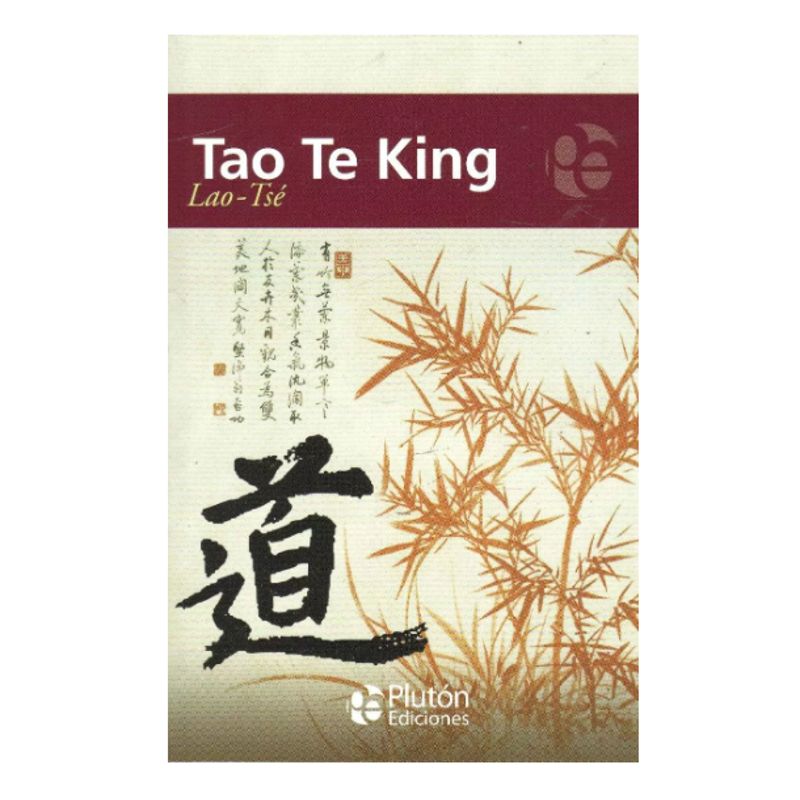 PLUTON EDICIONES - Tao Te King - Lao Tsé  PLUTÓN EDICIONES